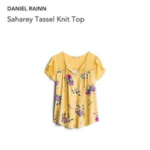 Daniel Rainn Saharey Tassel Knit Top